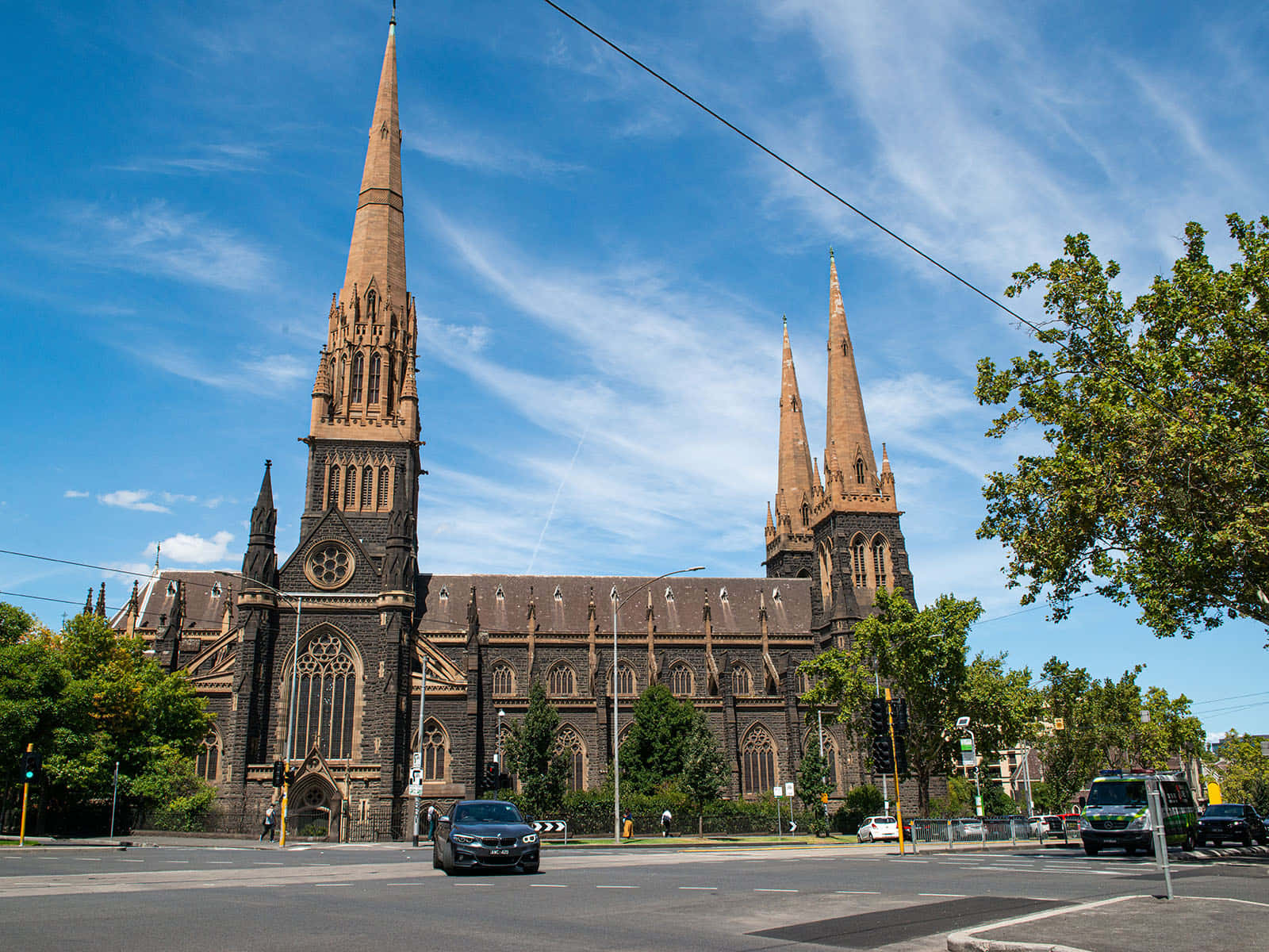 Saint Patrick's Cathedral East Melbourne Background