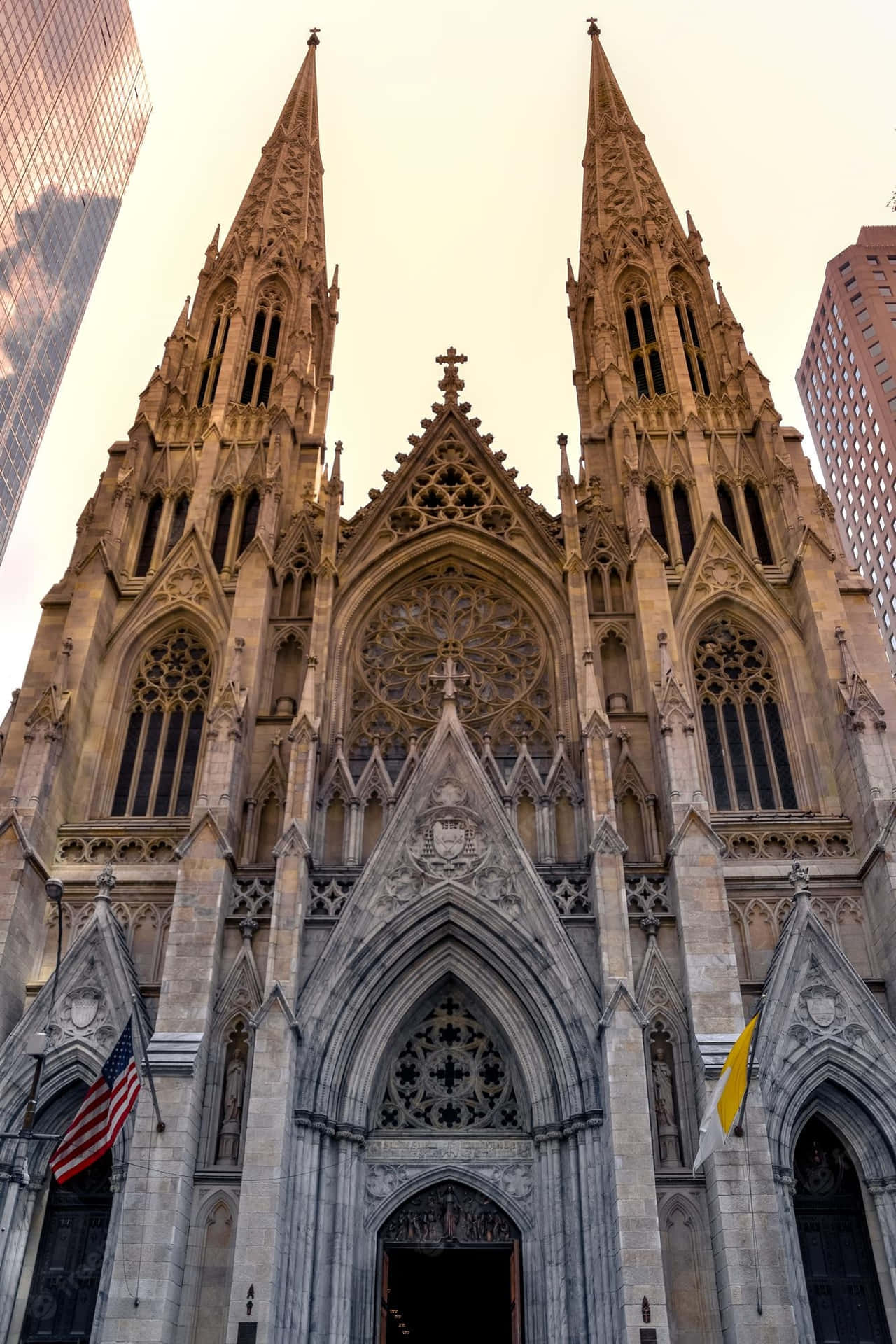 Saint Patrick's Cathedral Phone Background