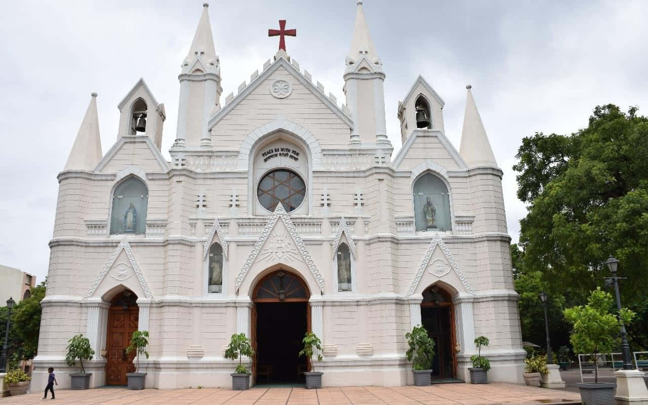 Saint Patrick's Cathedral Pune India Background