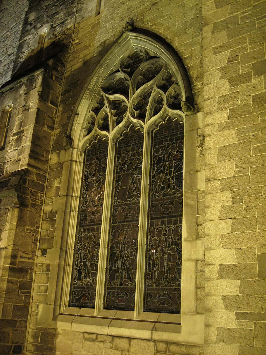 Saint Patrick's Cathedral Window Background