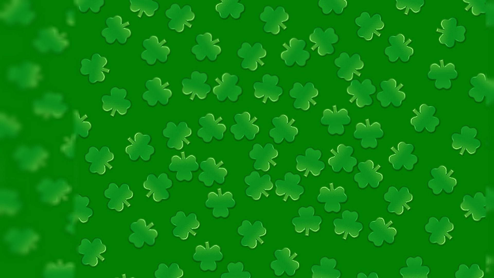 Saint Patrick’s Day Background With Clovers Background
