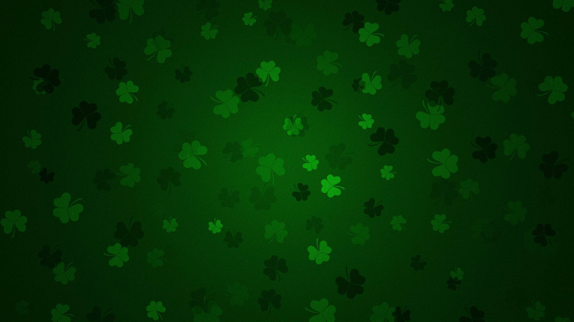 Saint Patrick’s Day With Fabric Background