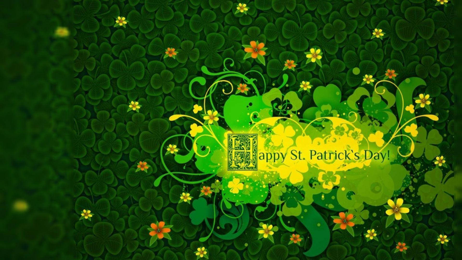 Saint Patrick’s Day With Retro Design Background