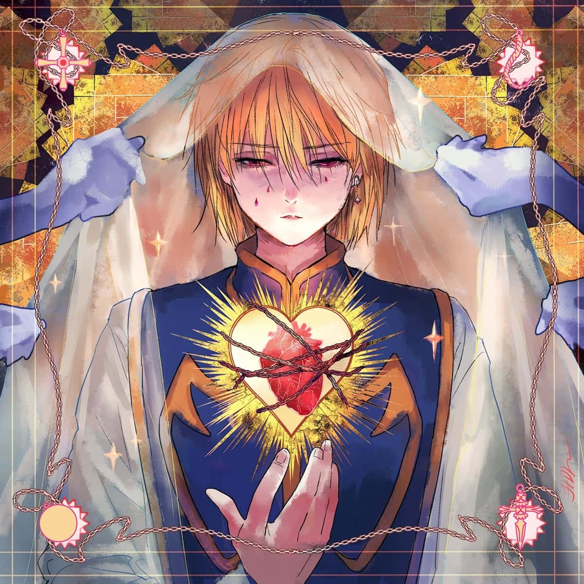 Saintly Kurapika Pfp Background