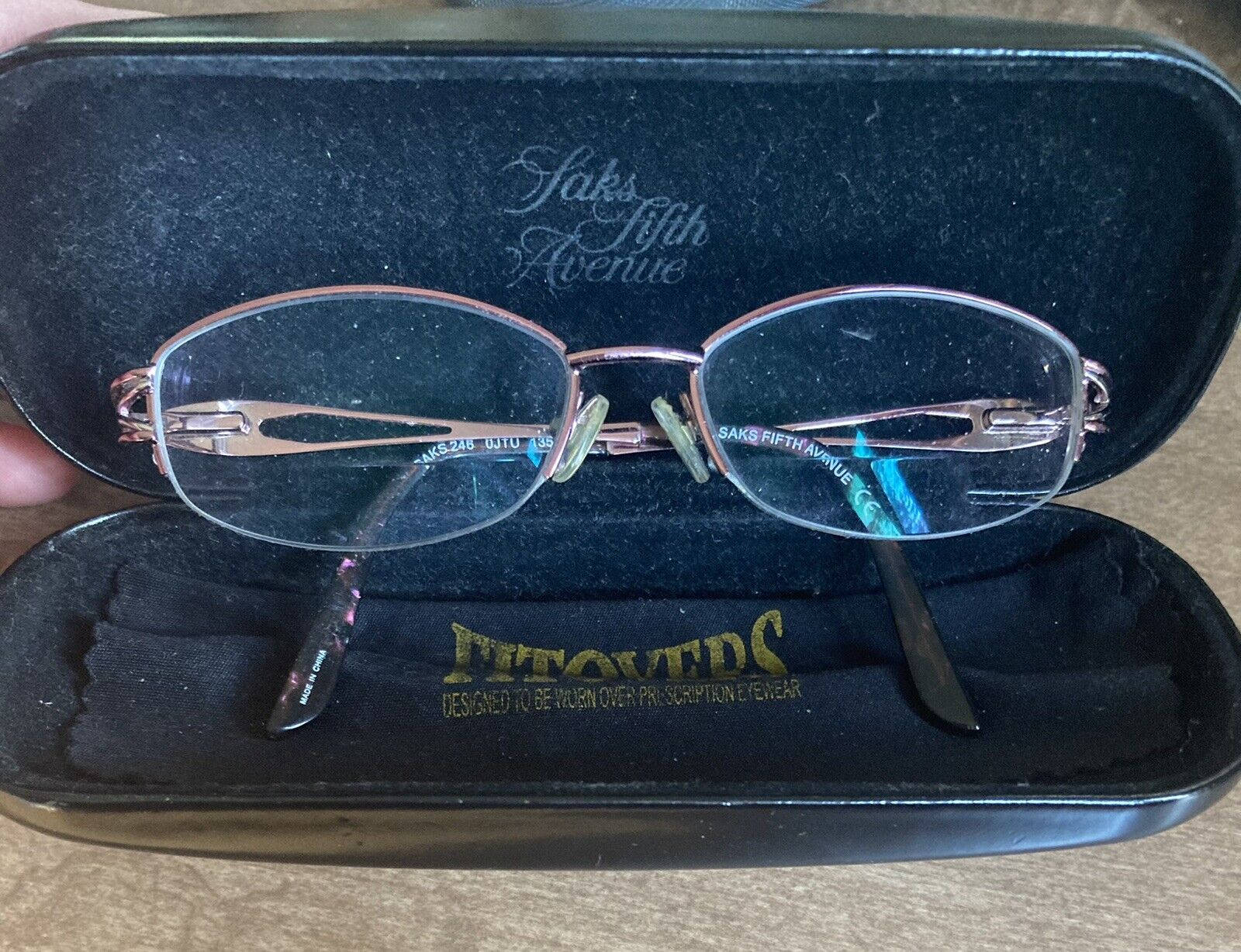 Saks Fifth Avenue Bluemarine Eyeglasses Background