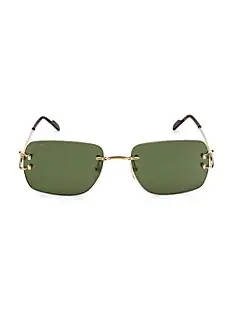 Saks Fifth Avenue Rimless Sunglasses