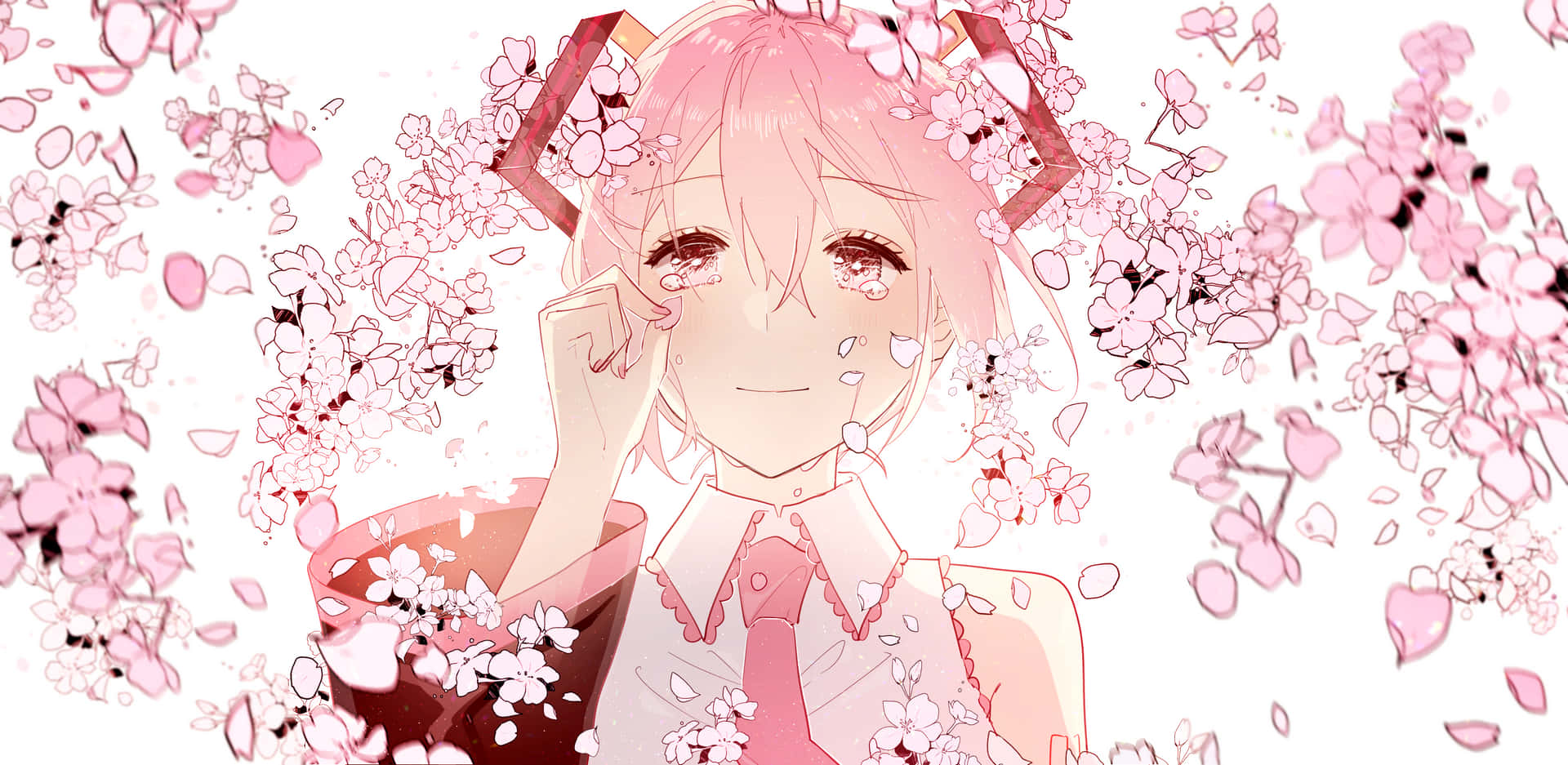 Sakura Miku - The Idol Of Cherry Blossoms Background