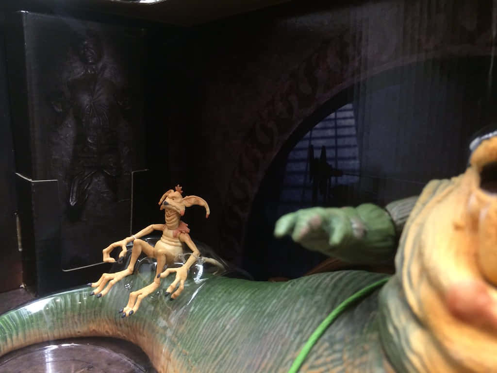 Salacious On Jabba Background