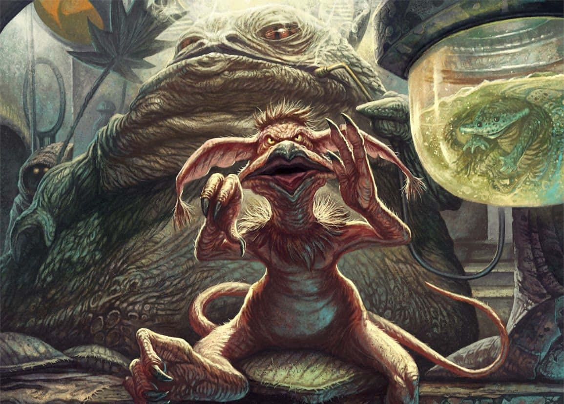 Salacious With Jabba Background