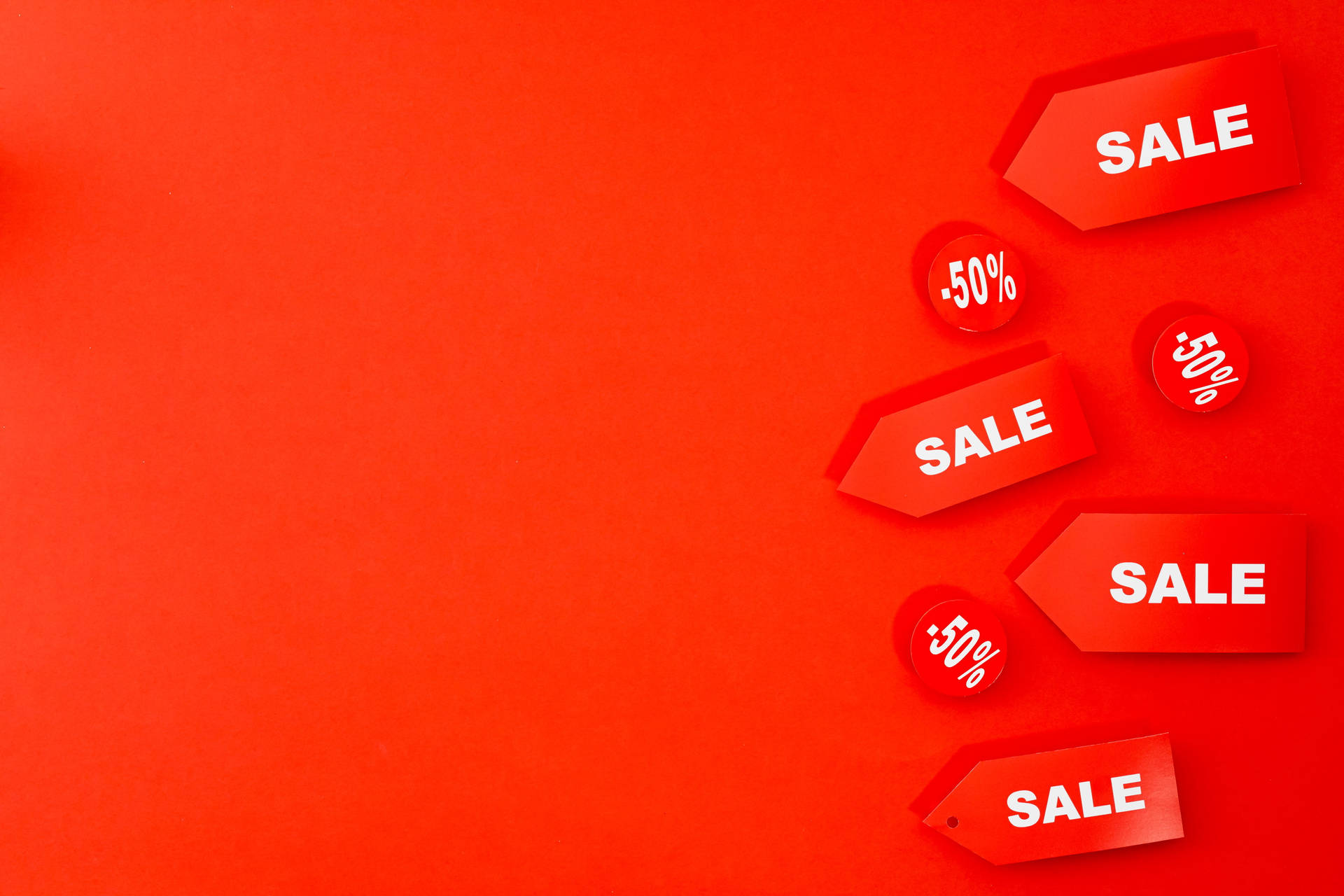 Sales 50% Red Tag Sale