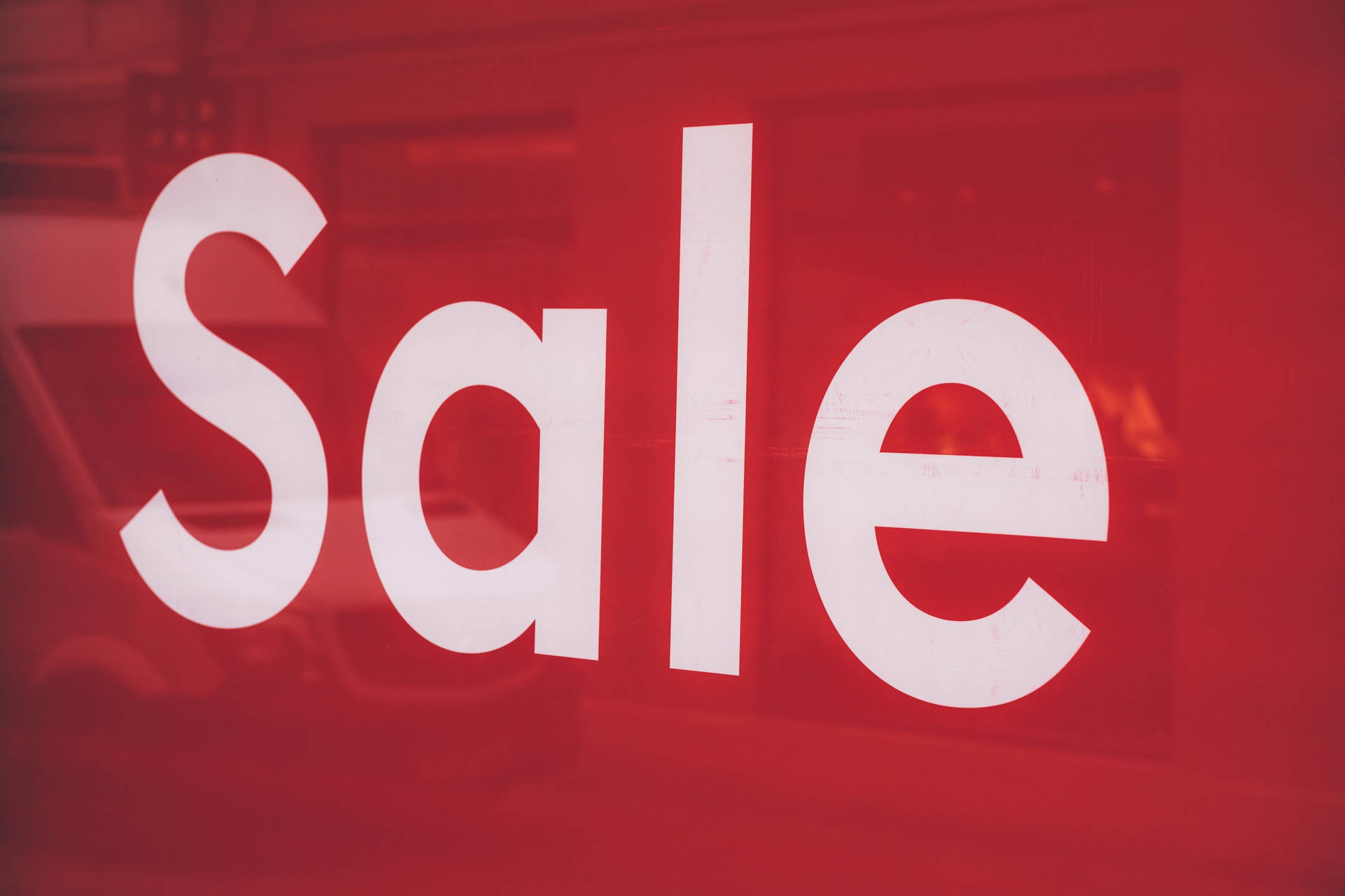 Sales Classic Red Tag Sale Sign Background
