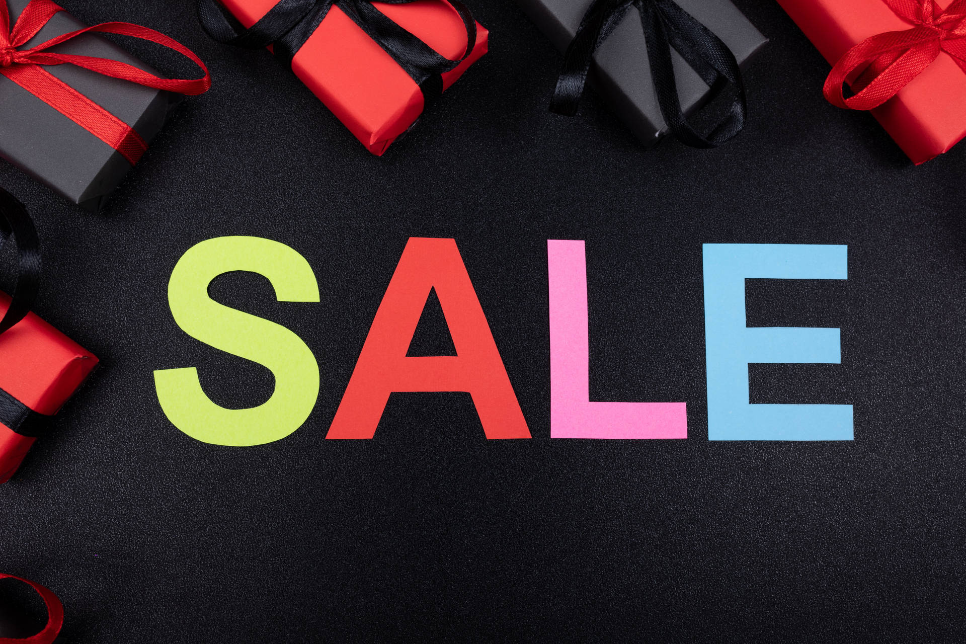 Sales Colorful Sale Advertisement Background