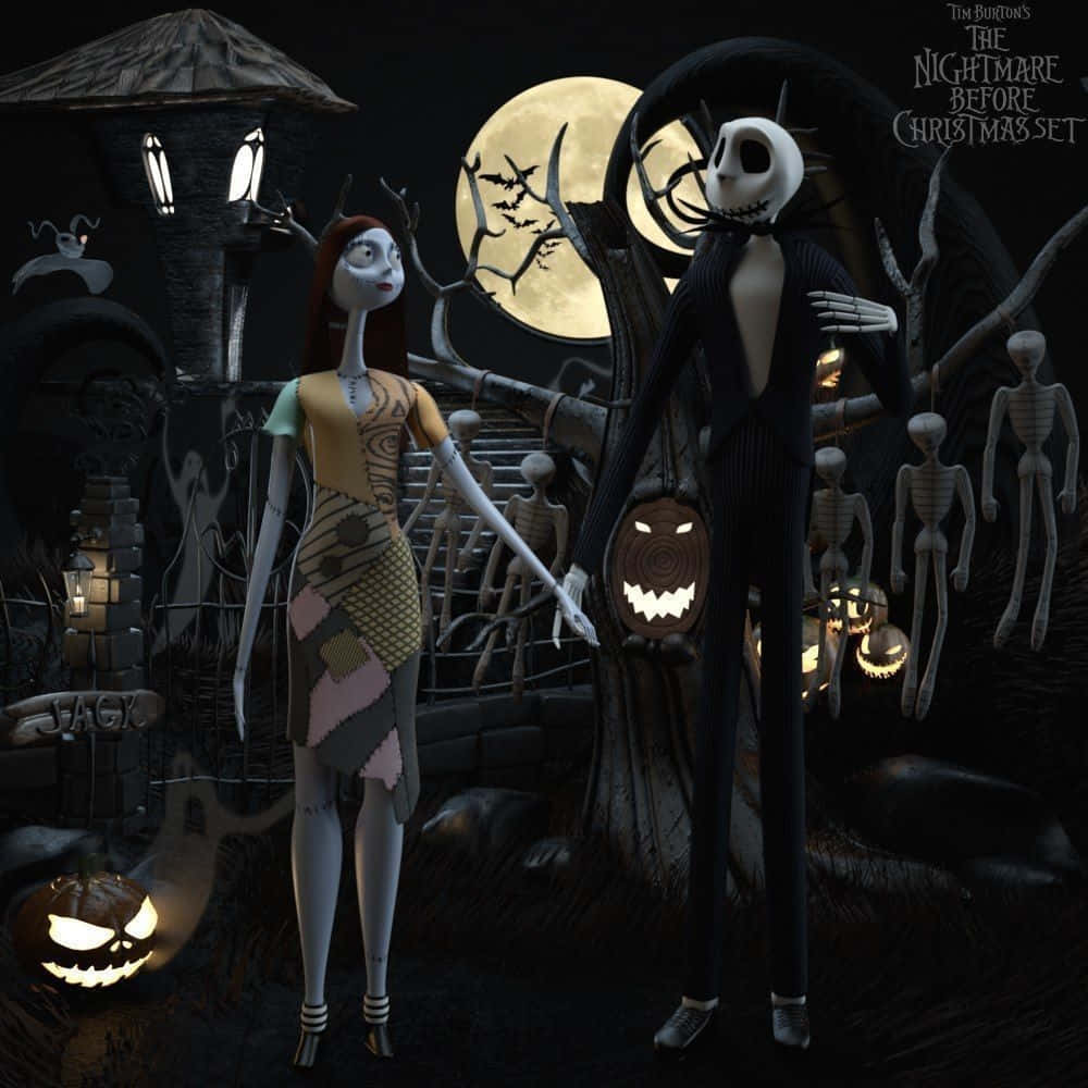 Sally And Jack Nightmare Before Christmas