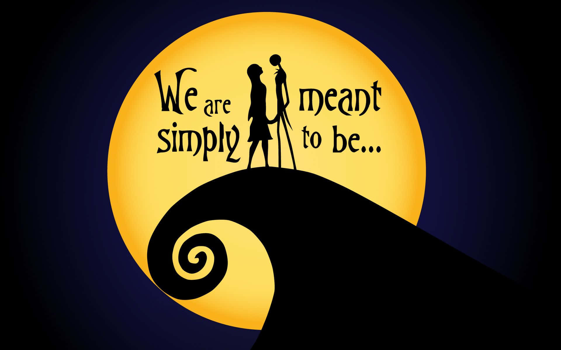 Sally From Nightmare Before Christmas Looking Off Into The Night Sky Background
