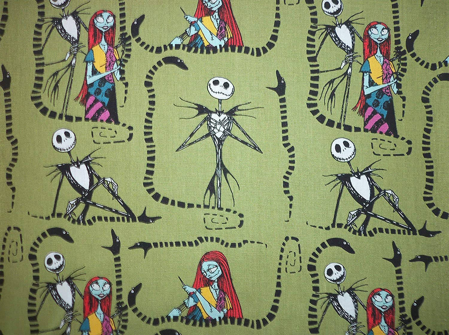 Sally Jack Pattern The Nightmare Before Christmas Background