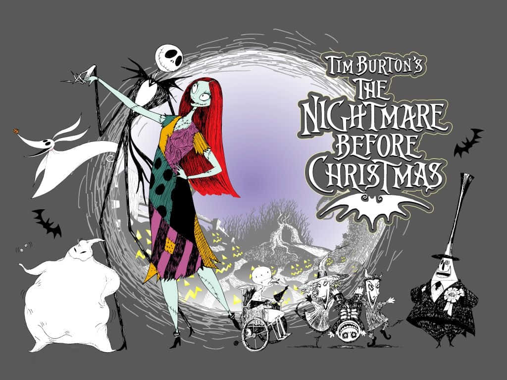 Sally Nightmare Before Christmas Fanart Poster Background