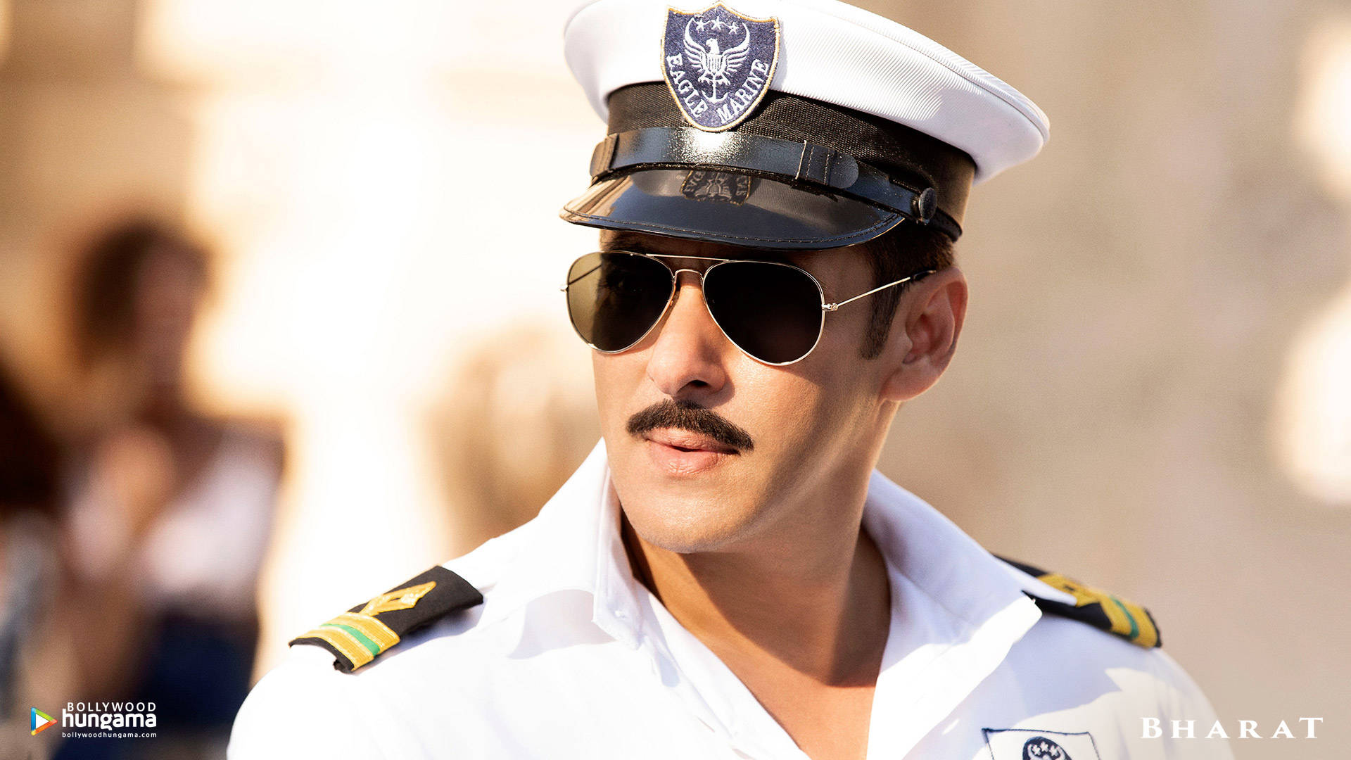 Salman Khan As Policeman In Bharat Background