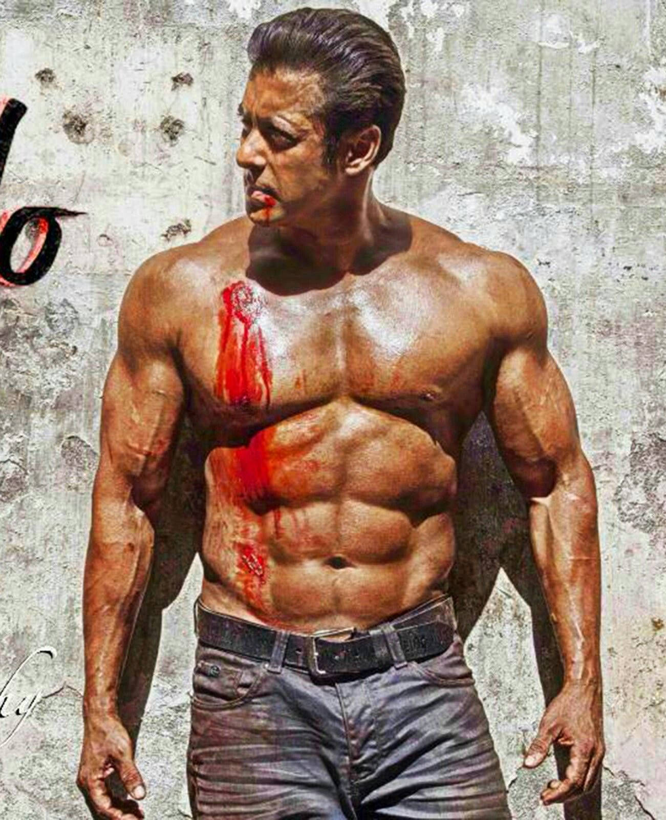 Salman Khan Hd Shirtless And Bloody Background