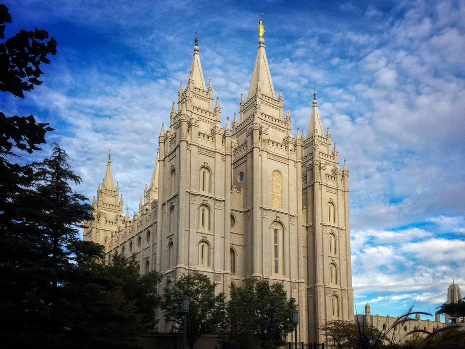 Salt Lake City Beautiful Temple
