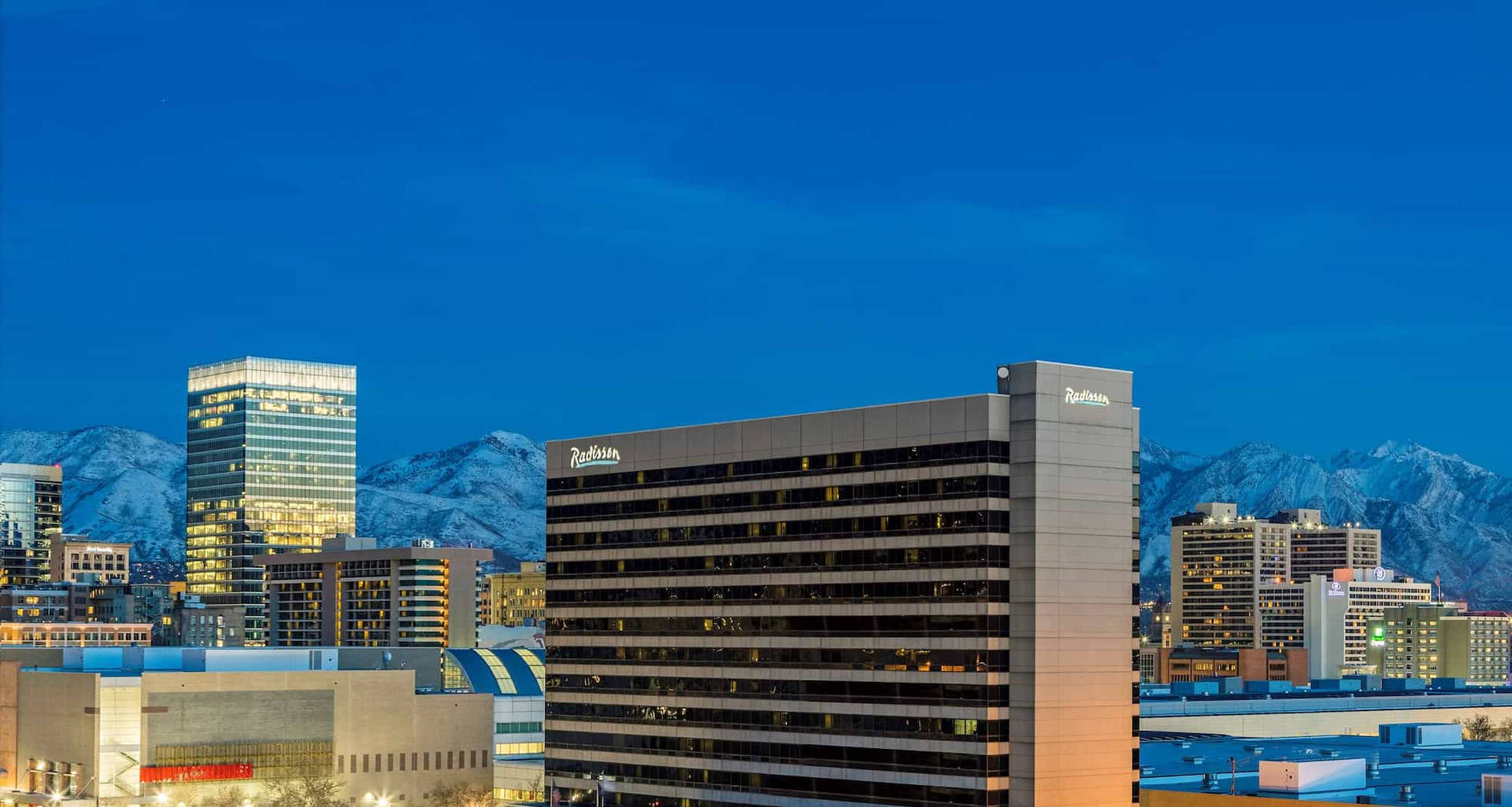 Salt Lake City Radisson Hotel Background