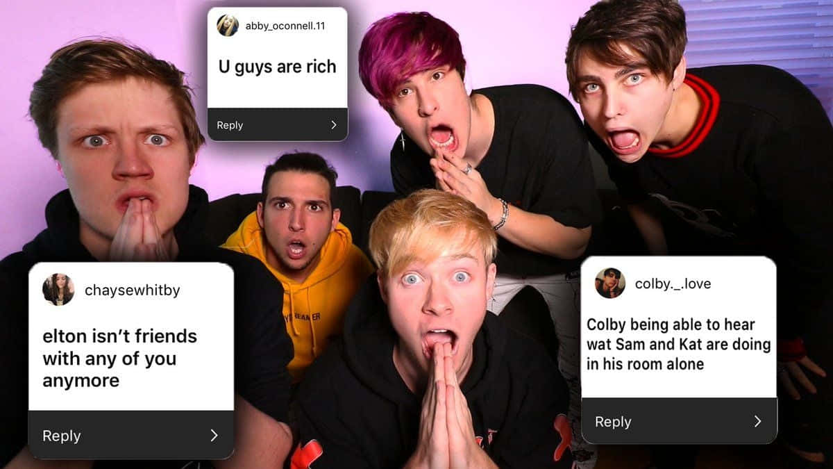 Sam And Colby Assumptions Thumbnail Background