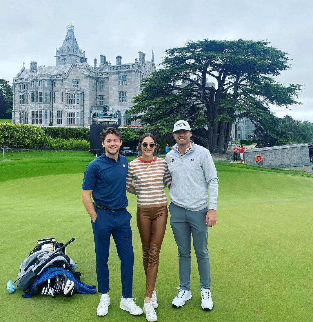 Sam Burns In Ireland Golf Course