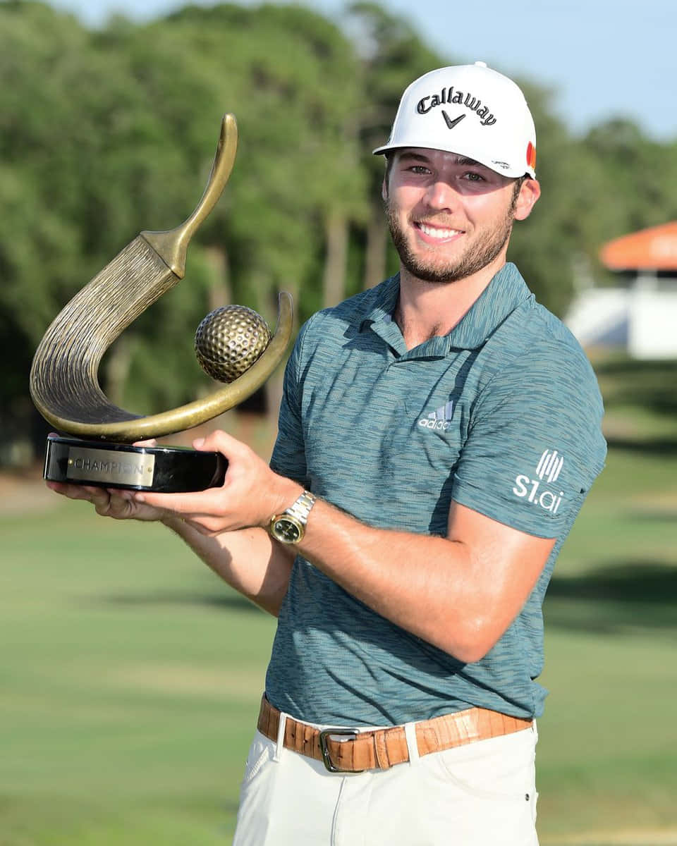 Sam Burns Valspar Championship Trophy Background