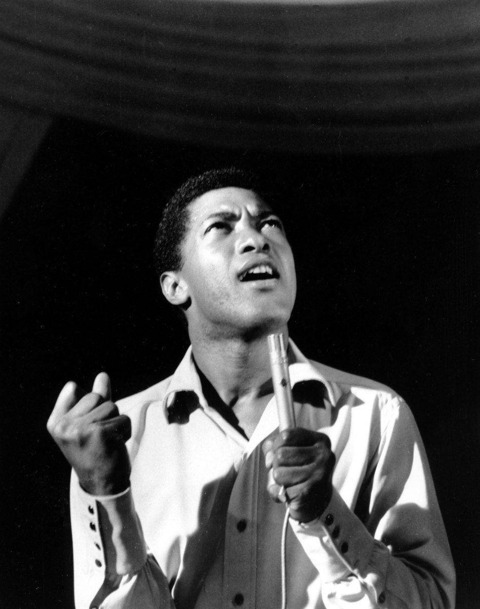 Sam Cooke Singing His Song Background