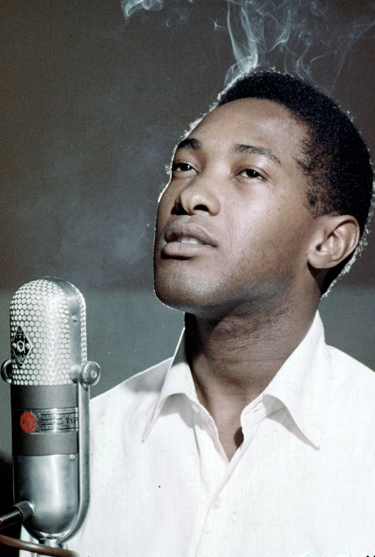 Sam Cooke Studio Recording Background