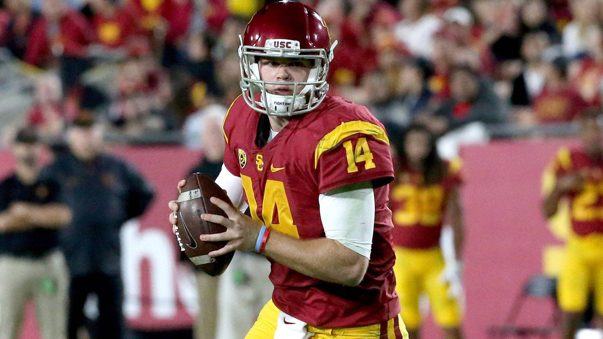 Sam Darnold Best Quarterback Footballer Background