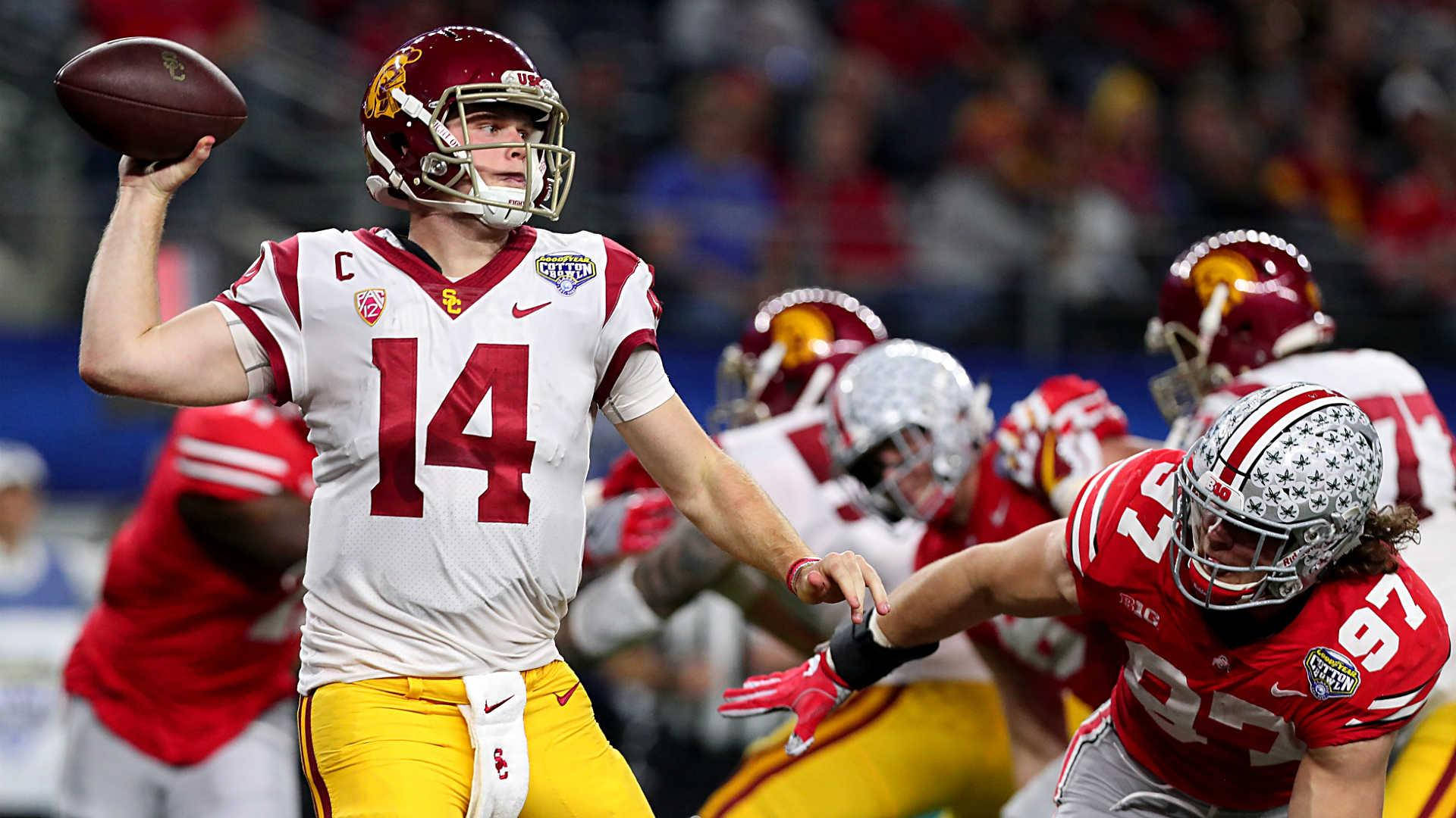 Sam Darnold Football Quarterback Game Background