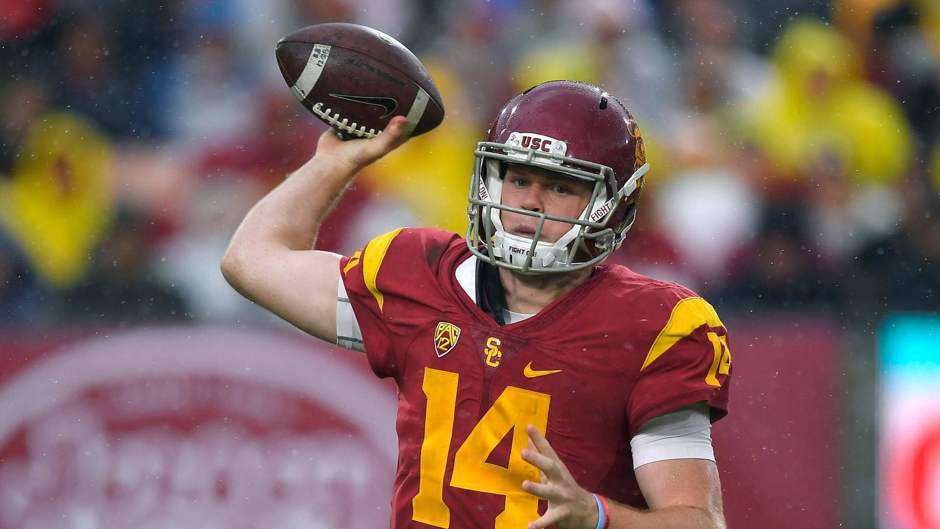 Sam Darnold For Usc Background