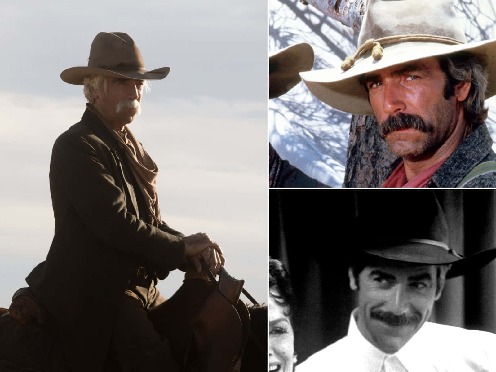 Sam Elliott Actor Cowboy Roles Background