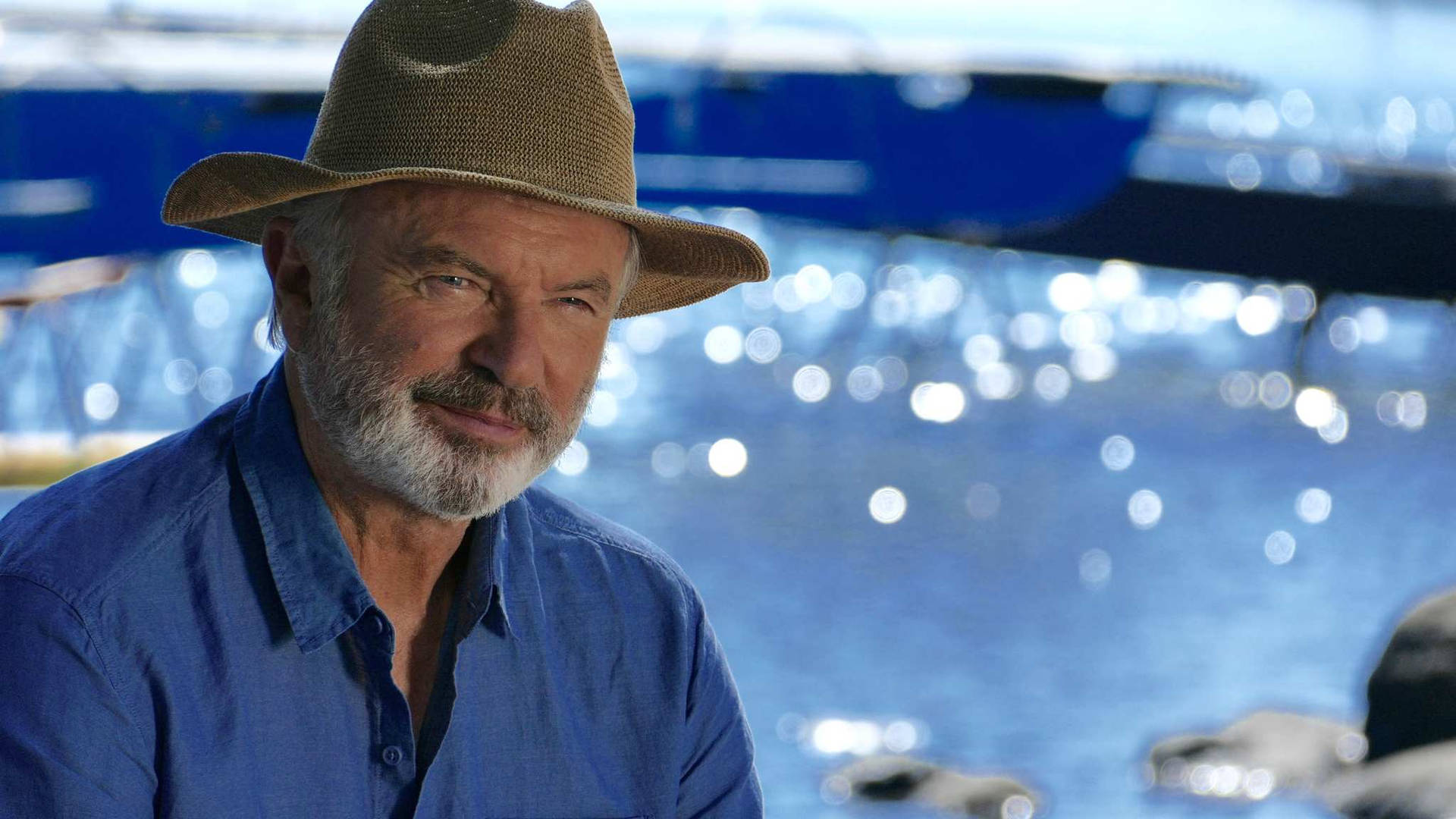 Sam Neill Jurassic World Film Still Background