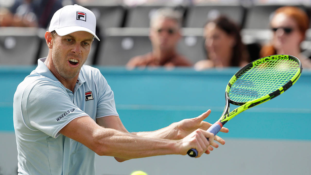 Sam Querrey Missing Ball Background