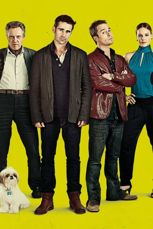 Sam Rockwell Christopher Walken Colin Farrell Seven Psycopaths Background