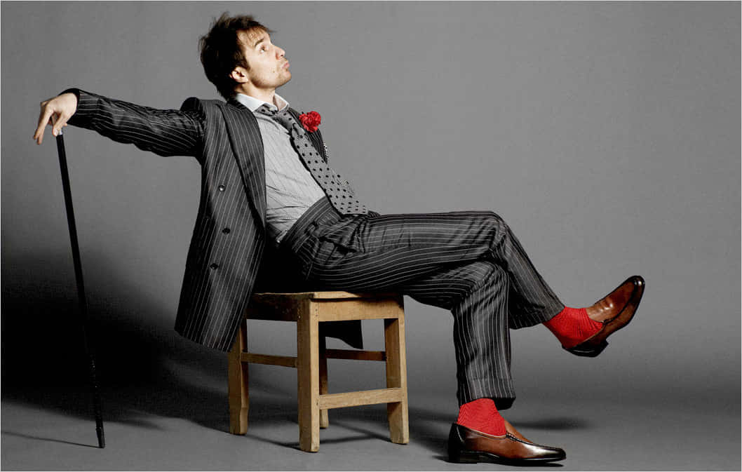 Sam Rockwell Fun Formal Suit Photoshoot