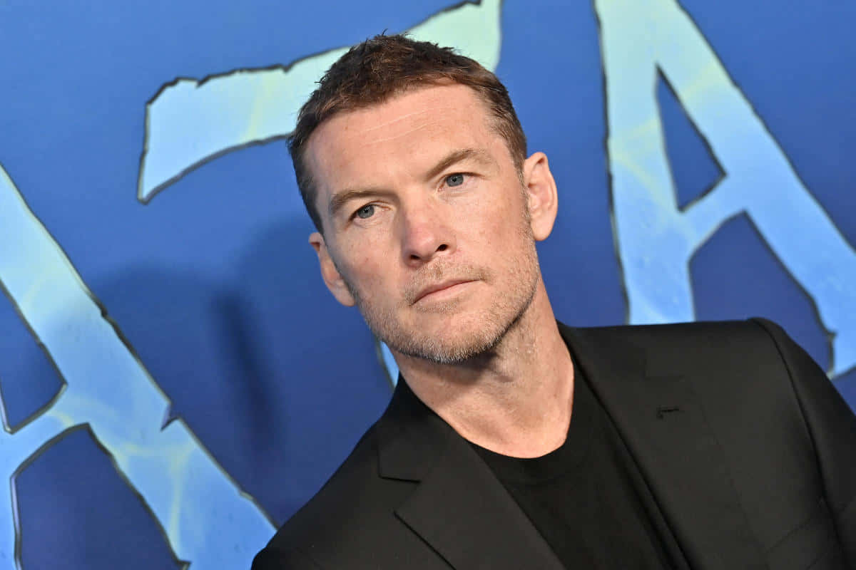 Sam Worthington Avatar Red Carpet Background