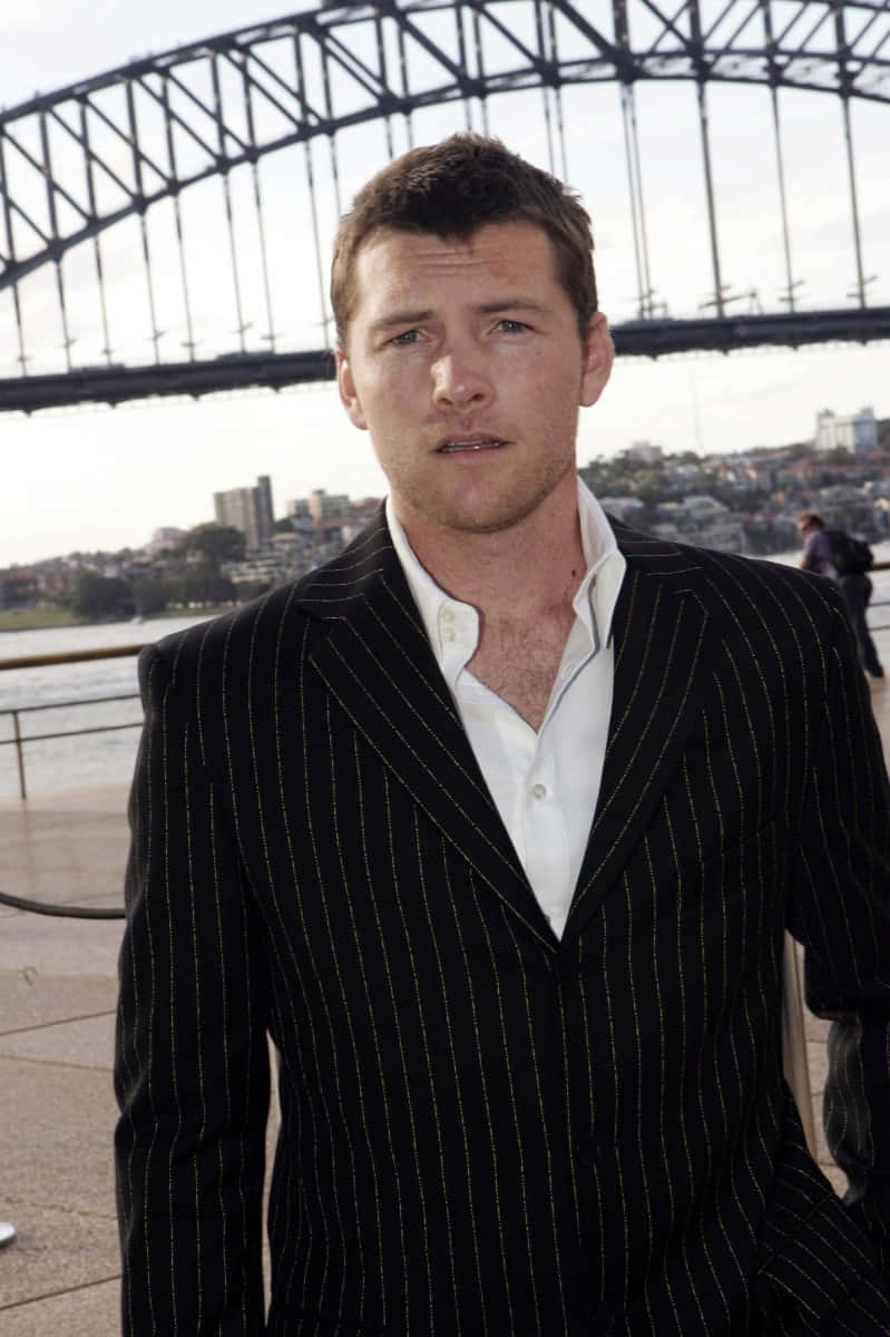 Sam Worthington Bridge Photography Background