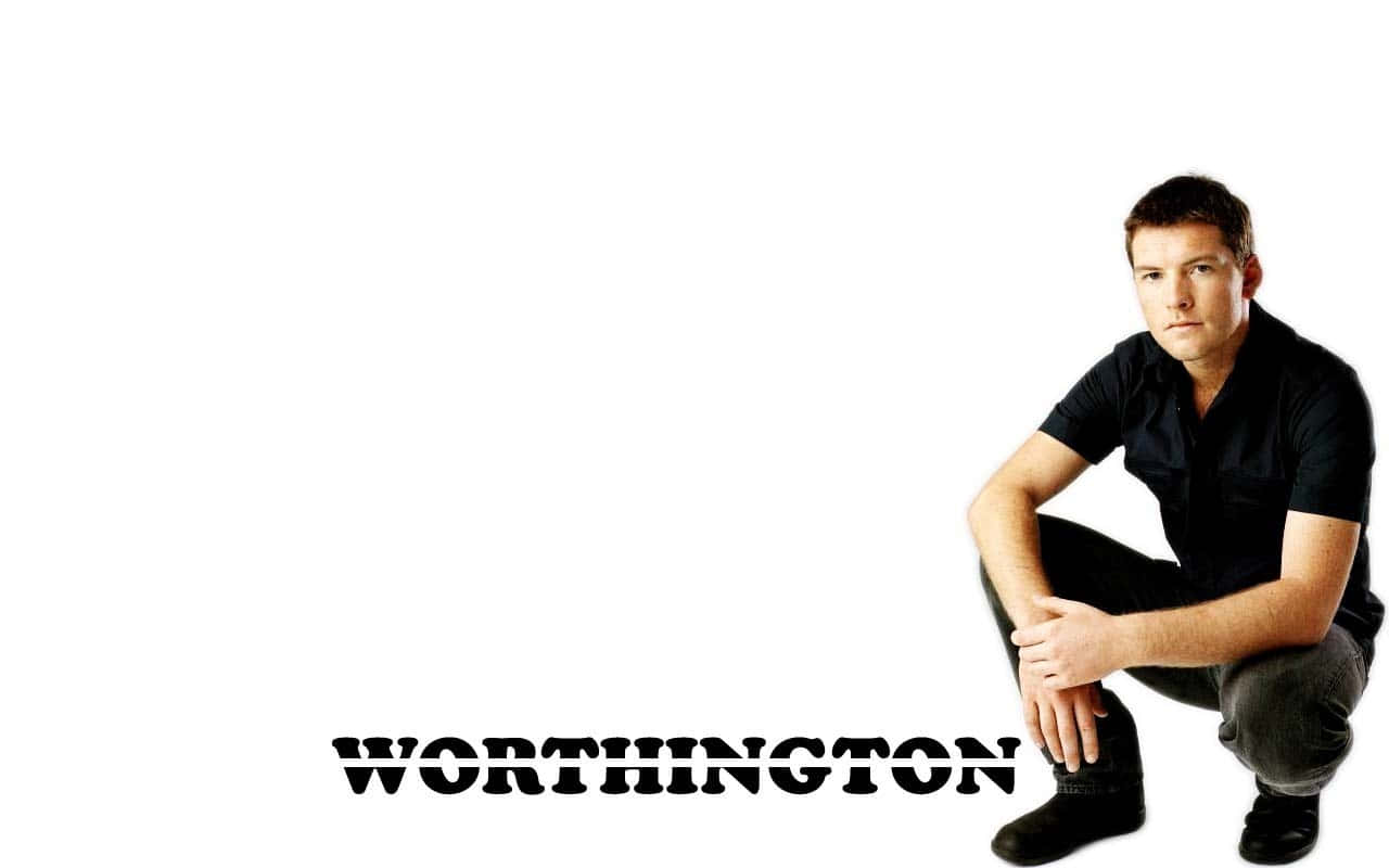 Sam Worthington Digital Background Photo