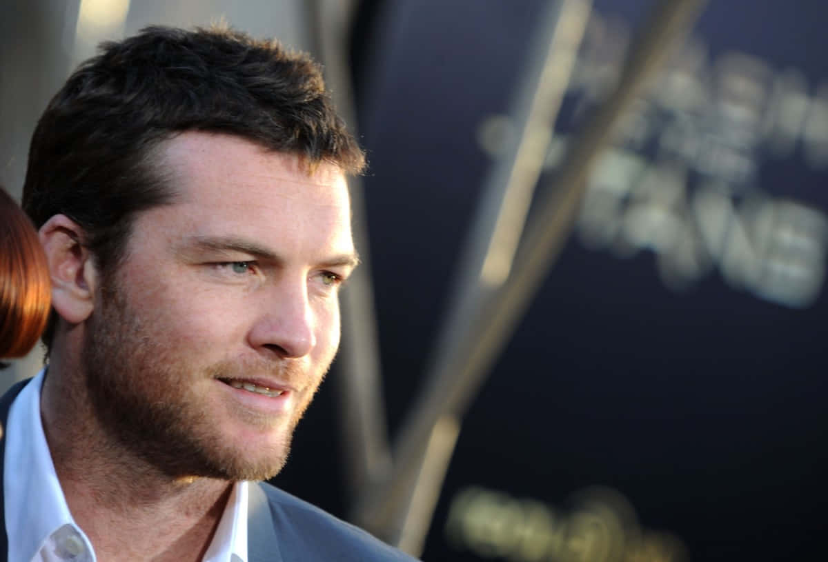 Sam Worthington Side Profile Smile Photography