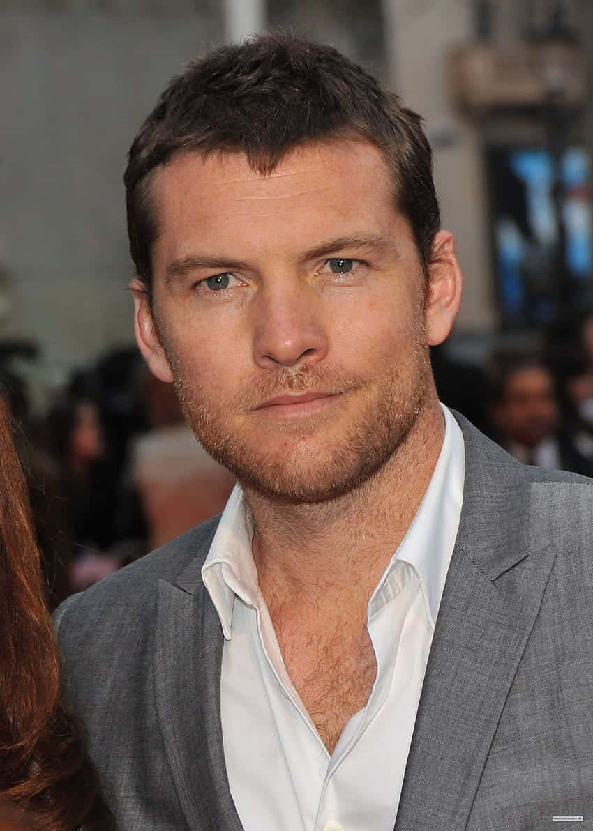 Sam Worthington Smile Paparazzi Photography