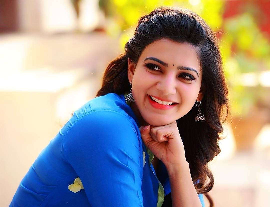 Samantha Cute Lean Hd Background