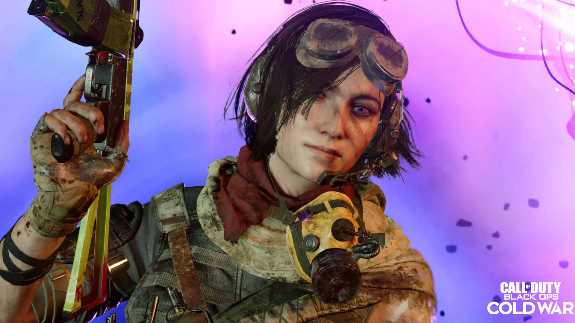 Samantha Maxis Of Call Of Duty Background