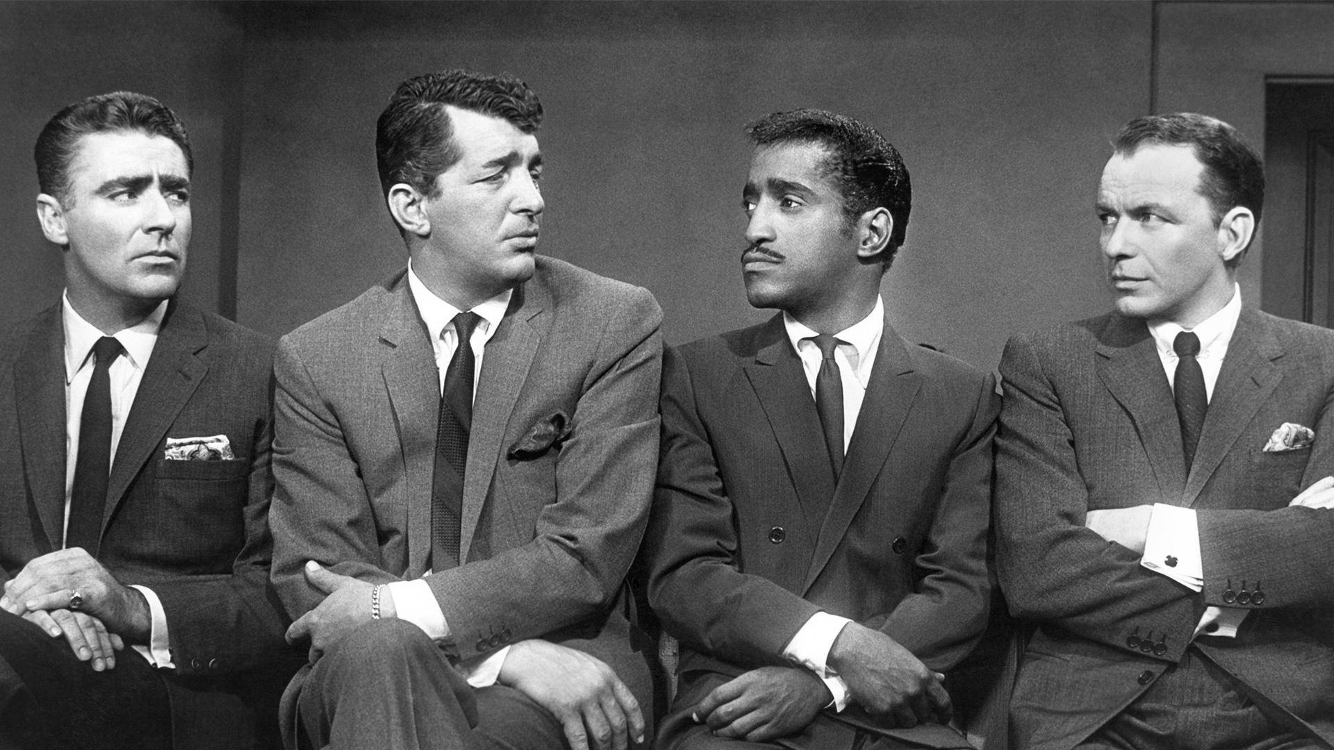 Sammy Davis Jr. With The Cast Of Ocean's Eleven, 1960 Background