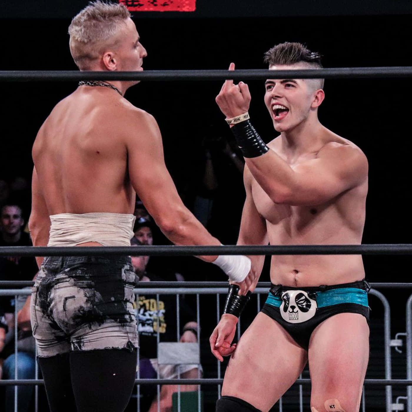 Sammy Guevara Taunting His Opponent