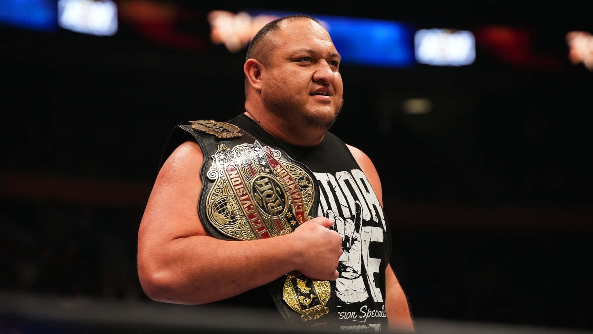 Samoa Joe Aew Championship Belt