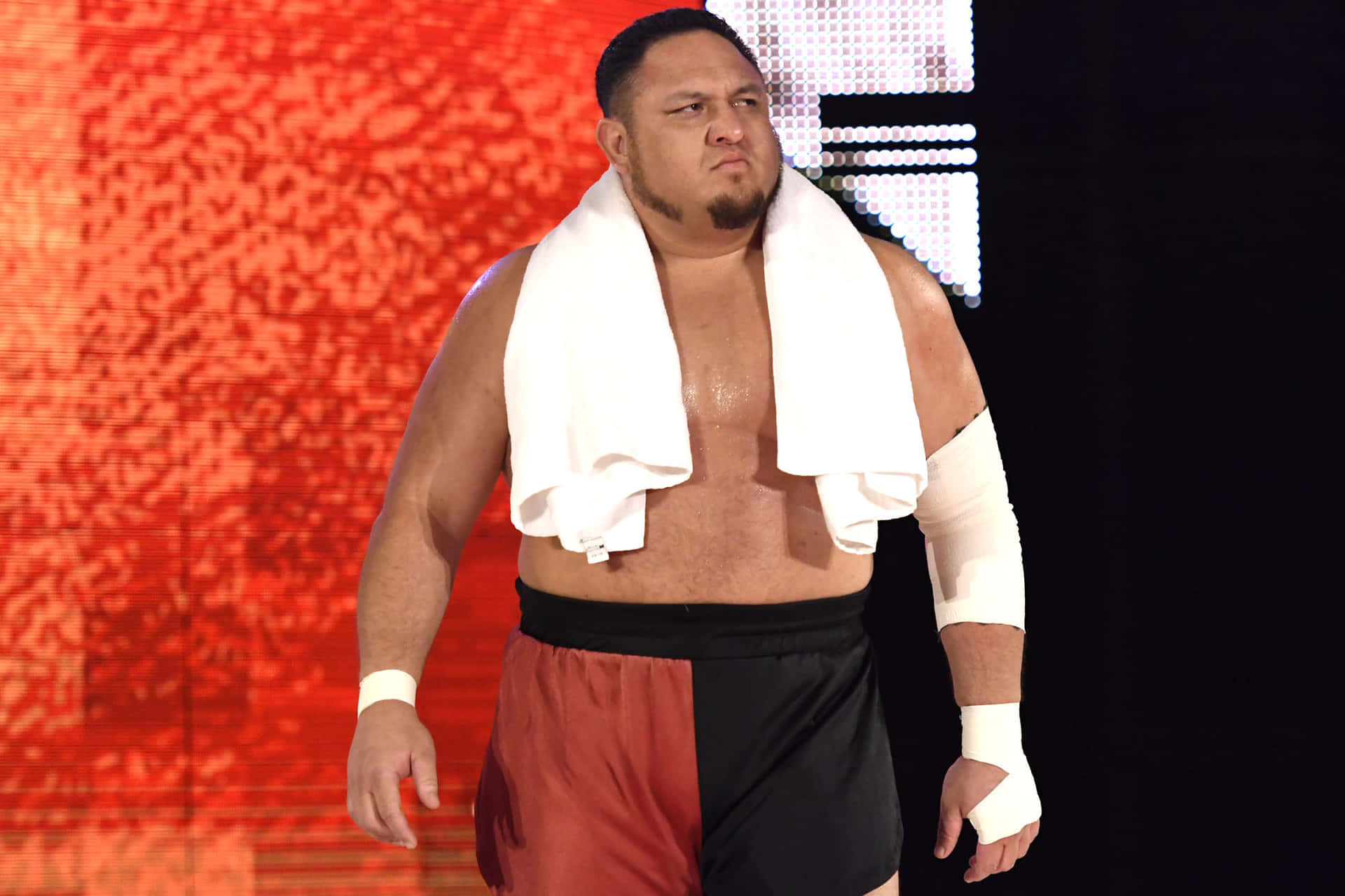 Samoa Joe, Dominating Force In Wwe Background