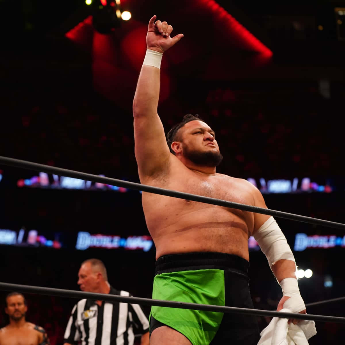 Samoa Joe Tnt Championship Winner