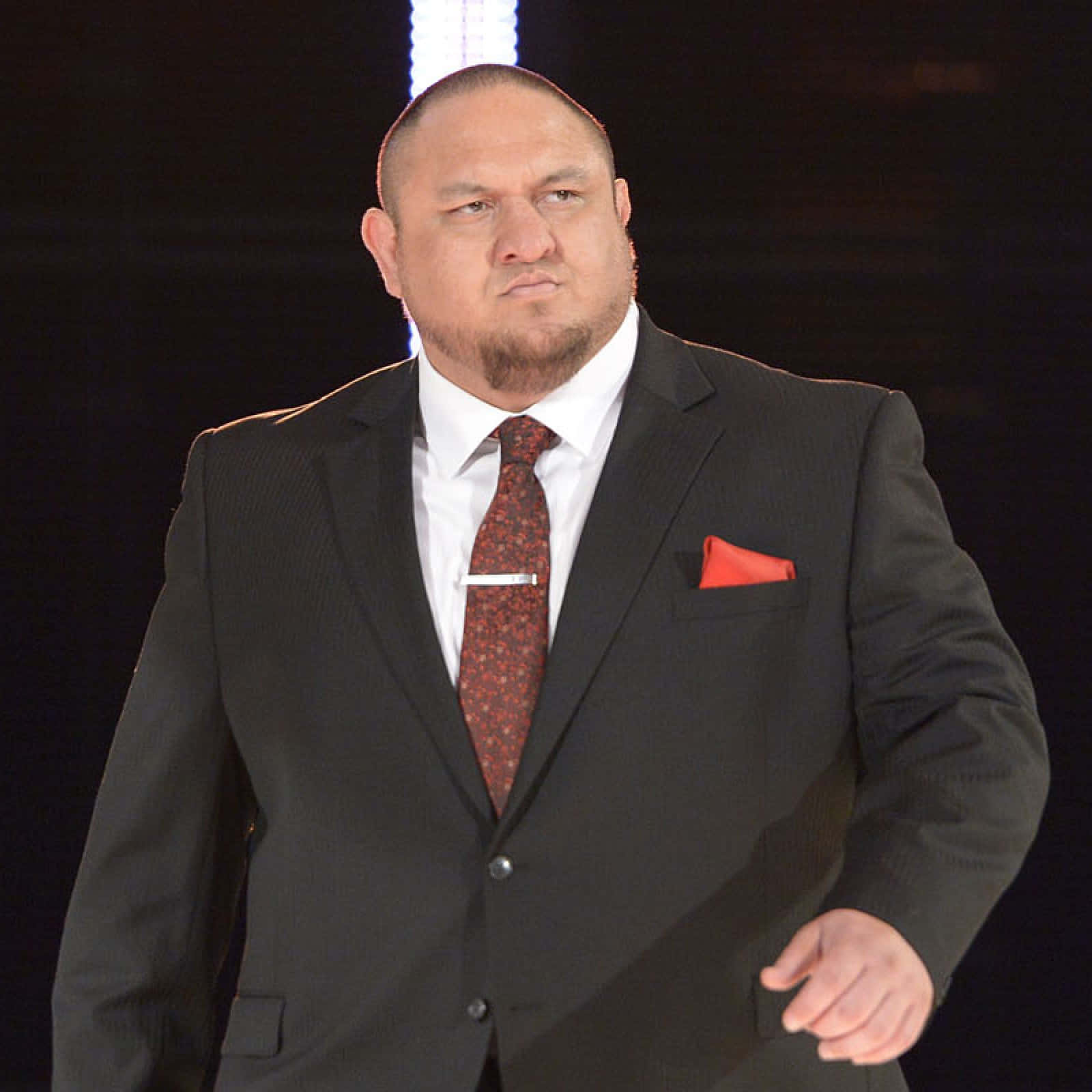 Samoa Joe Tuxedo Monday Night Raw